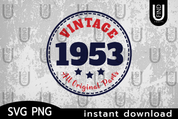 Download Vintage 1953 All Original Parts - Vintage Collection