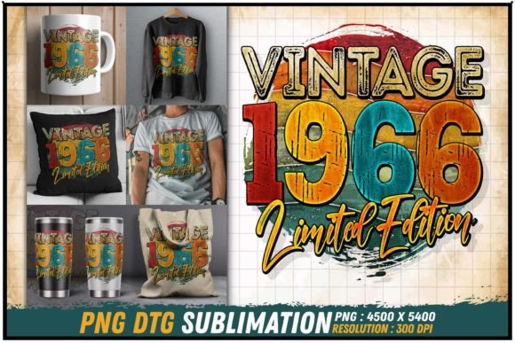 Download Vintage 1966 Limited Edition Retro Round - Vintage Collection