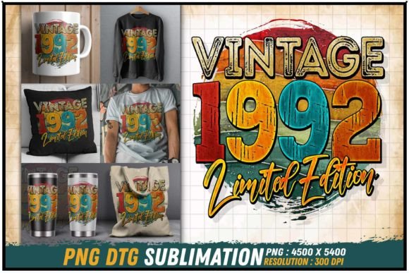 Download Vintage 1992 Limited Edition Retro Round - Vintage Collection