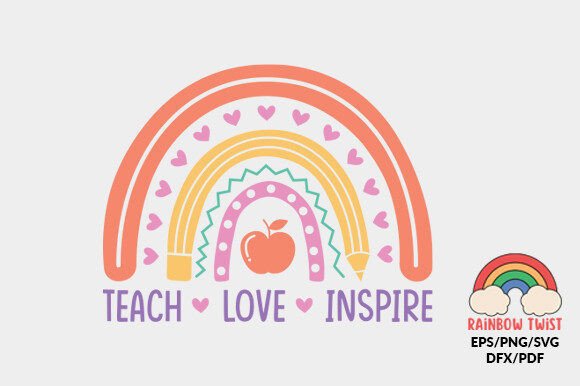 Download Teacher Boho Rainbow SVG - Rainbow svg Collection