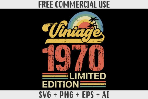 Download Retro Vintage 1970 Limited Edition - Vintage Collection