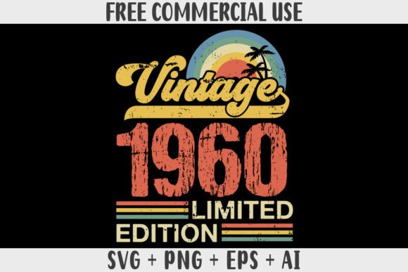 Download Retro Vintage 1960 Limited Edition - Vintage Collection