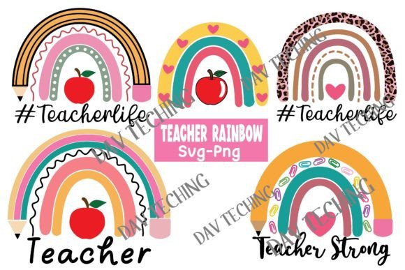 Download Teacher Rainbow Svg - Rainbow svg Collection