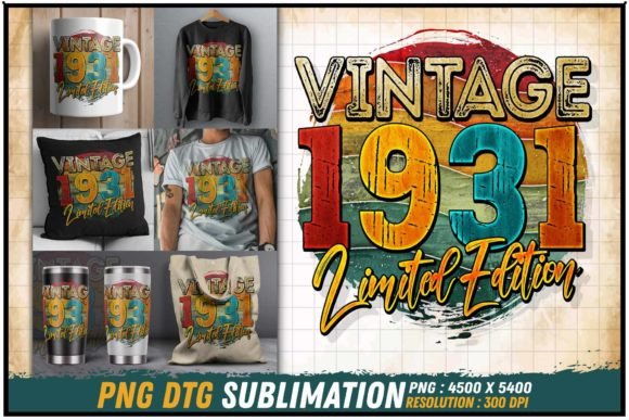Download Vintage 1931 Limited Edition Retro Round - Vintage Collection