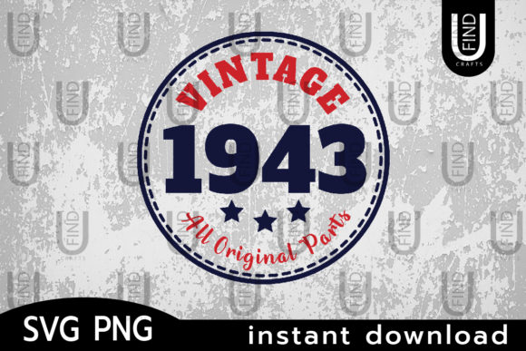 Download Vintage 1943 All Original Parts - Vintage Collection
