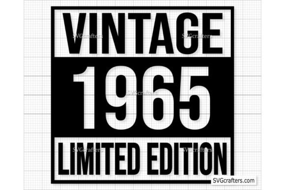 Download Vintage 1965 Svg Png, 57th Birthday Svg - Vintage Collection