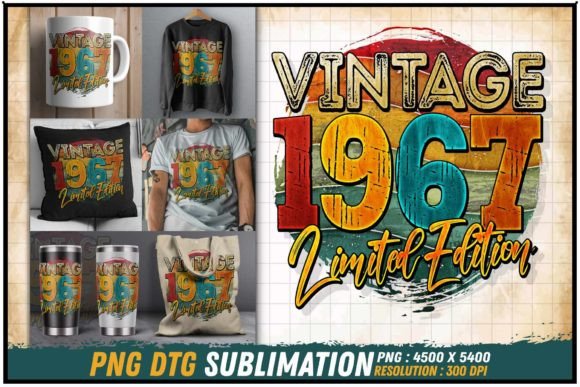 Download Vintage 1967 Limited Edition Retro Round - Vintage Collection