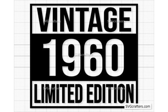 Download Vintage 1960 Svg Png, 62nd Birthday Svg - Vintage Collection